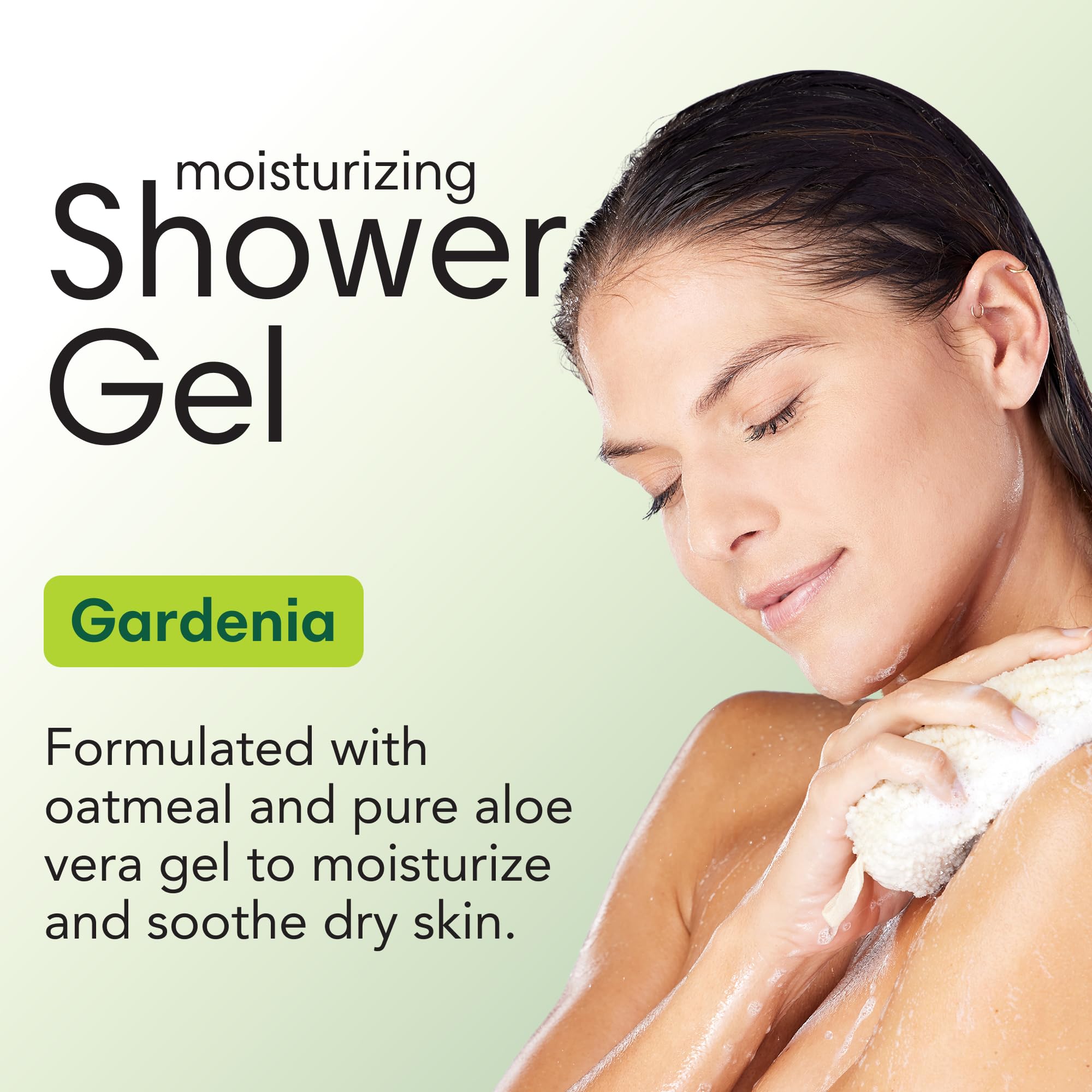 ShiKai Gel Douche Mousse Riche Gardenia, texture agréable pour la peau.
