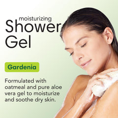 ShiKai Gel Douche Mousse Riche Gardenia, texture agréable pour la peau.