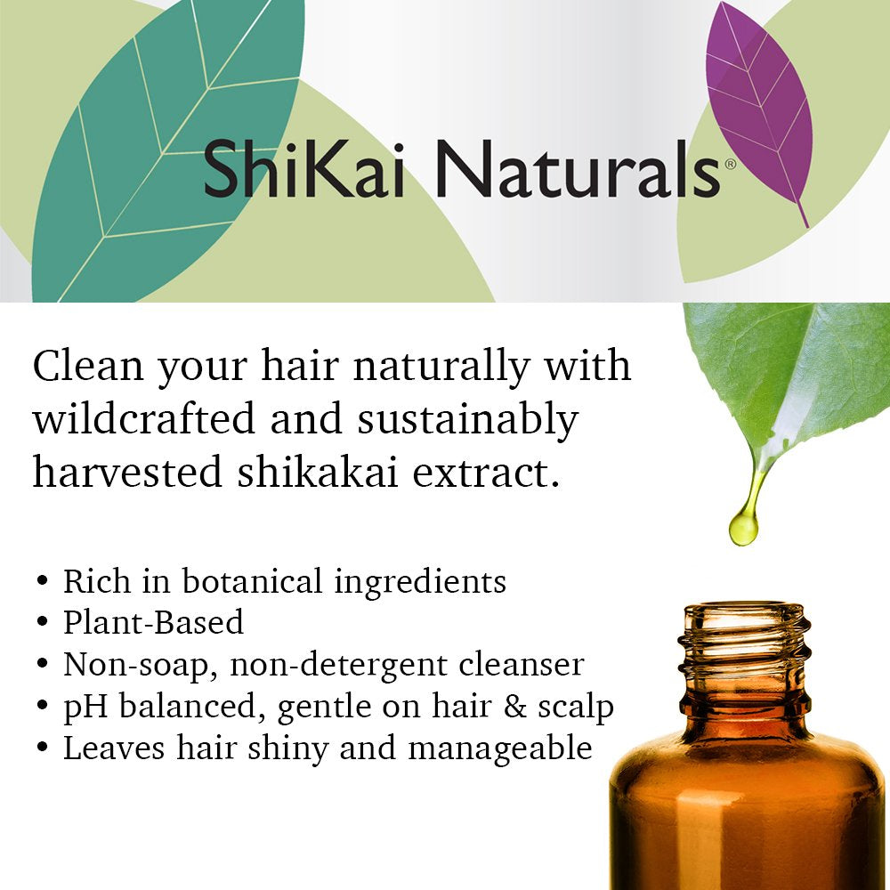 ShiKai Henna Gold Nourrit et hydrate sans détergent agressif.