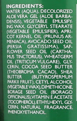 Ingrédients clés : aloe vera et vitamine E pour nourrir la peau.