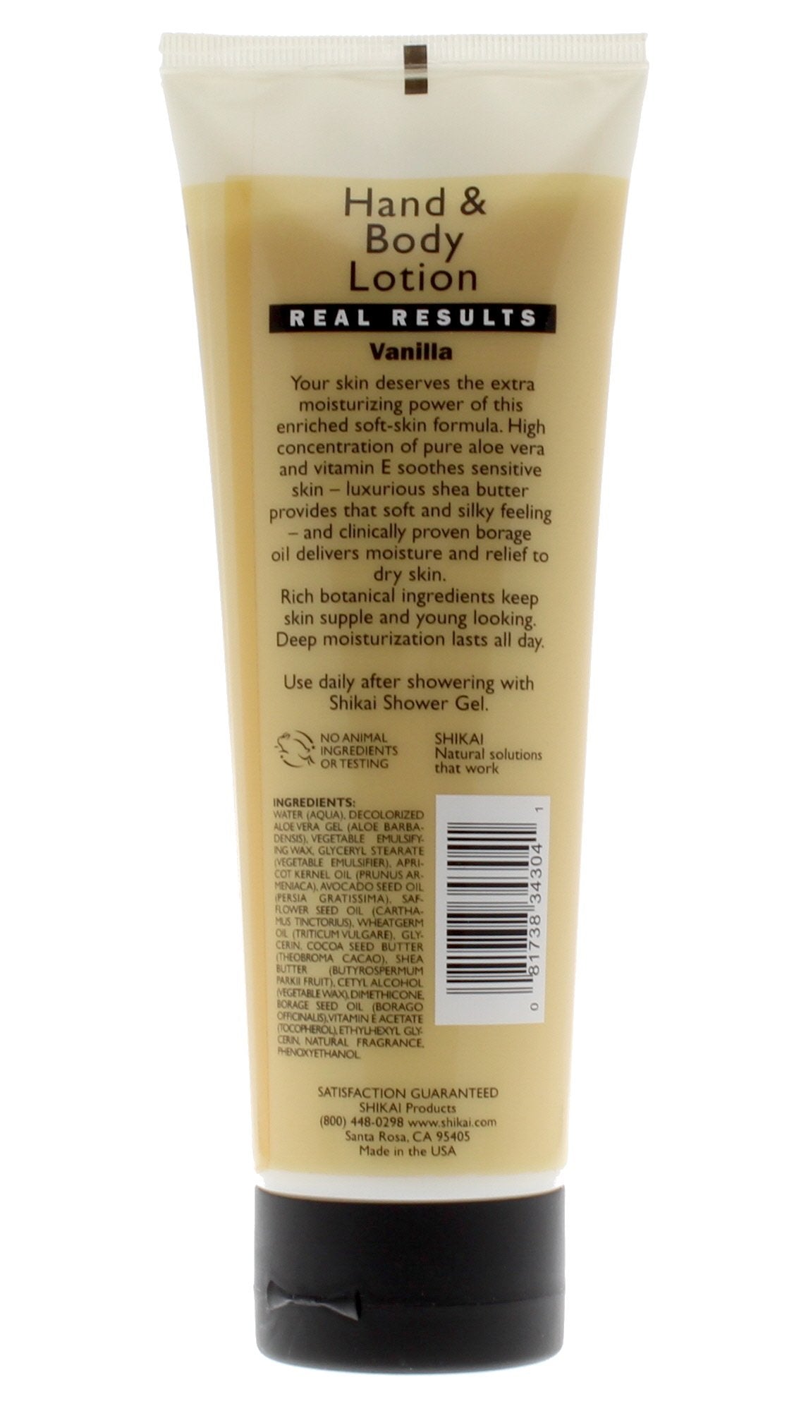 Texture riche et veloutée pour peau sèche avec ShiKai Vanille