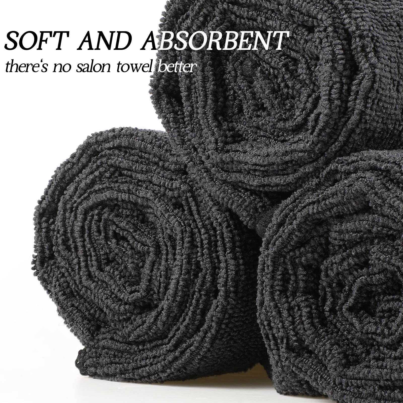 Serviettes barbier Shimeyao 40x74 cm pour barbiers et coiffure