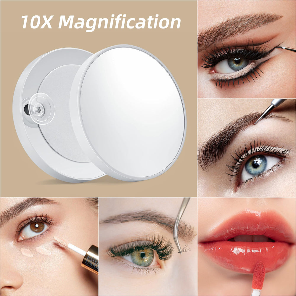 Miroir Shinerva reflet naturel parfait pour le maquillage quotidien.