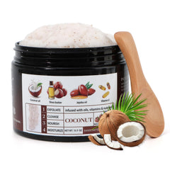 Shining Buddy gommage-corps-coco – exfoliation douce pour peau lisse et nourrie.