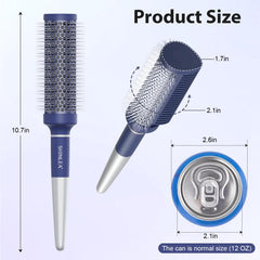 SHINLEA brosse ronde rainures distribution guide les cheveux sans traction pendant le coiffage.
