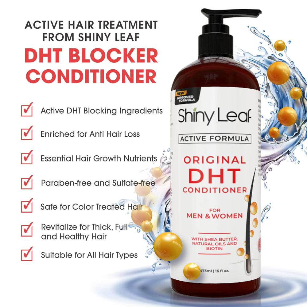 Shiny Leaf DHT Blocker romarin-extrait, parfum naturel et soin du cuir chevelu.