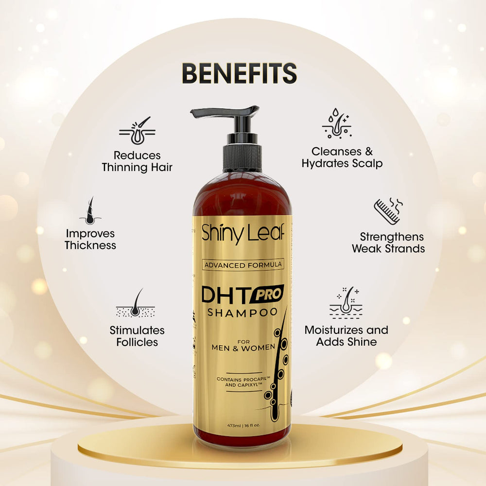 Shiny Leaf DHT Pro Shampooing: adapté hommes et femmes