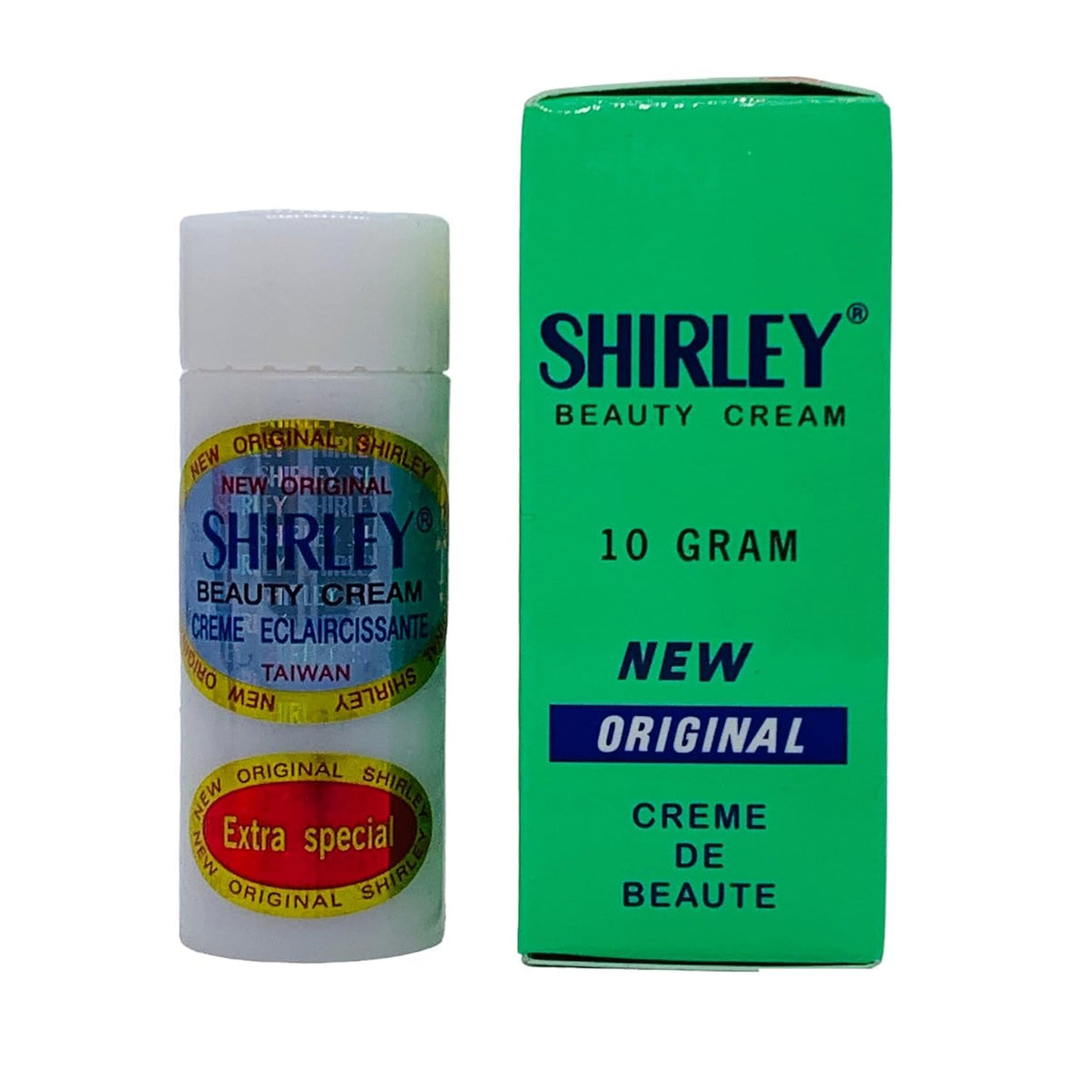 Shirley Original Beauty Cream en pot, hydratation durable pour tous types de peau.