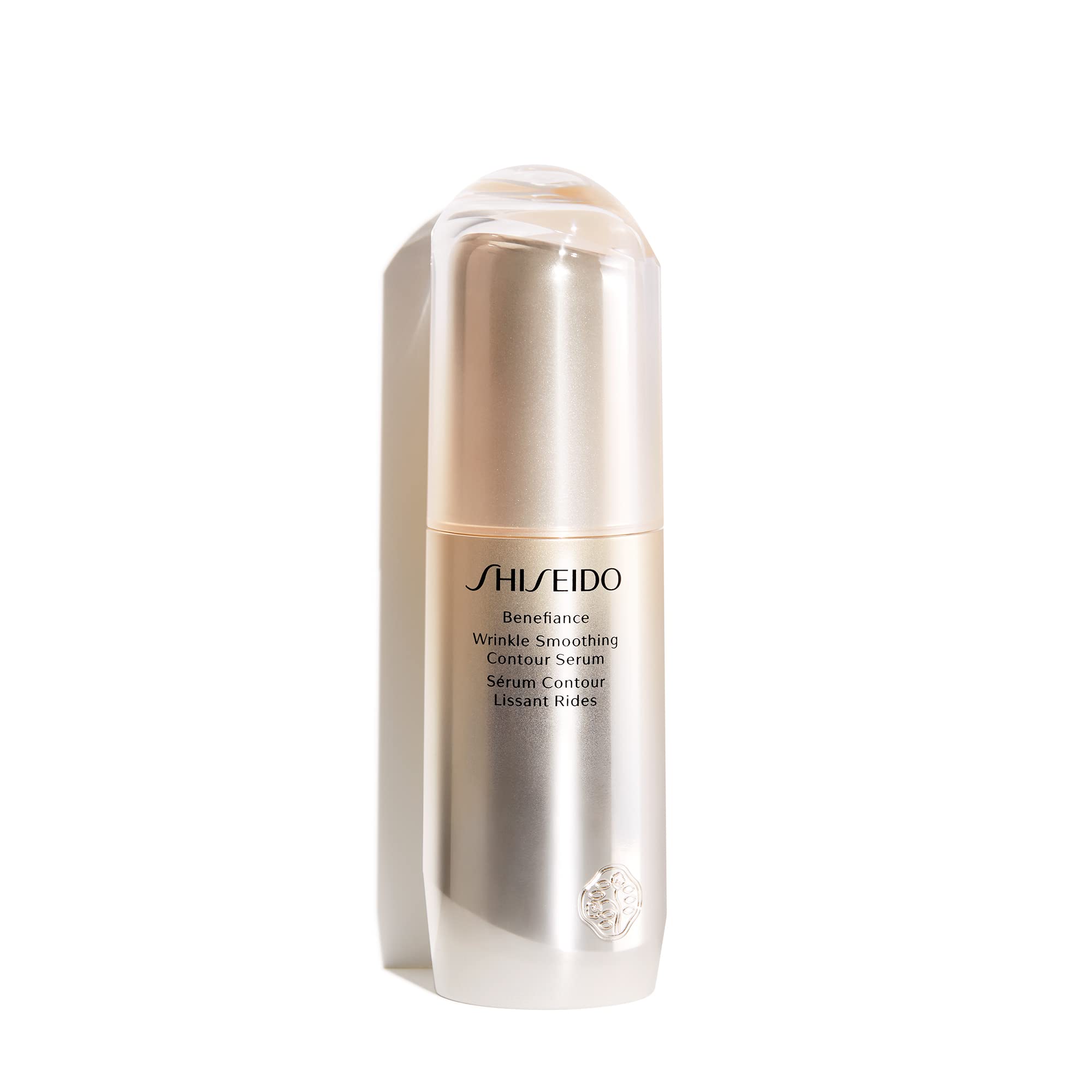 Sérum Shiseido Benefiance, contour du visage, bouteille 30 ml, lissage visuel des ridules.