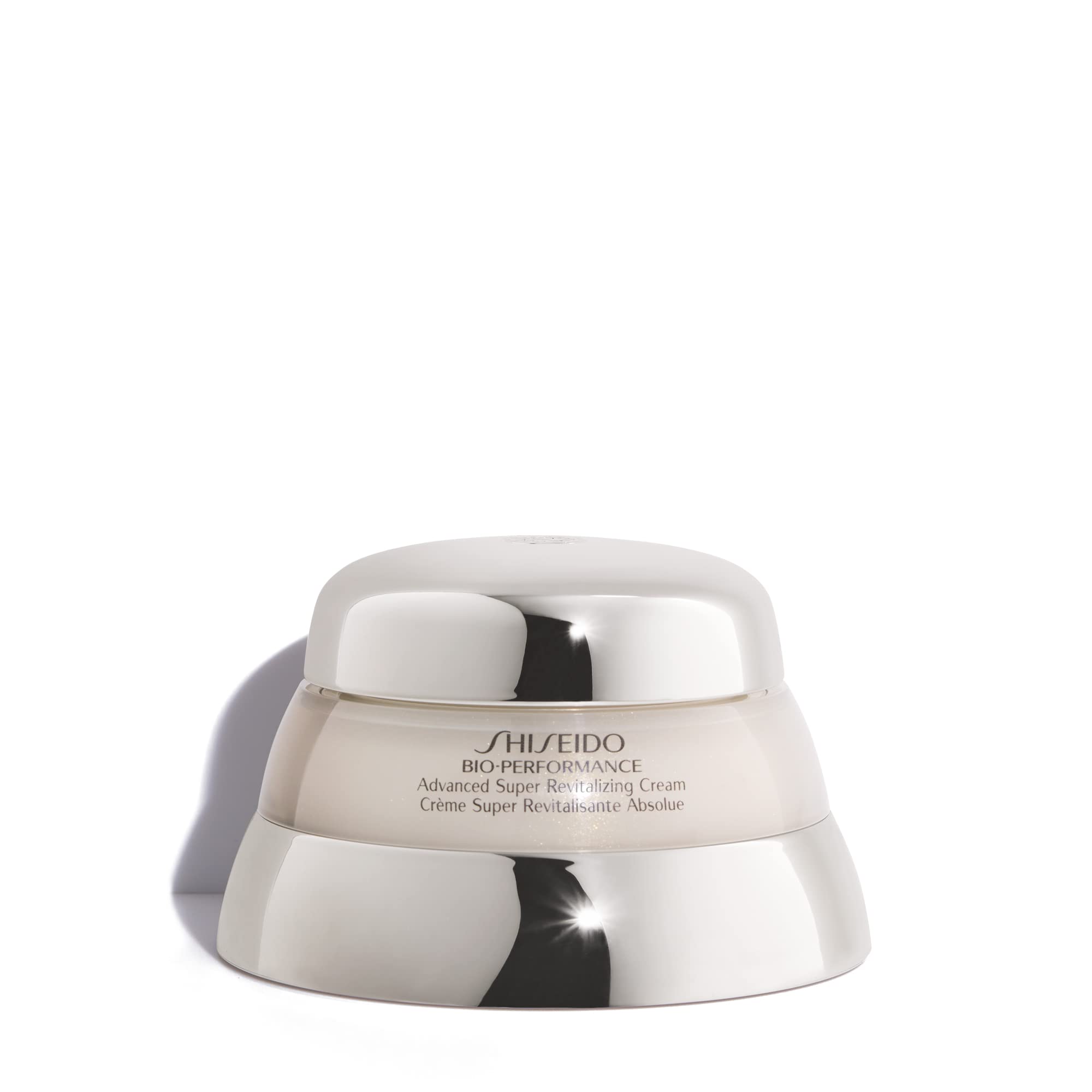 Shiseido Bio-Performance Crème Anti-Âge 75 ml, hydratation et raffermissement possibles.