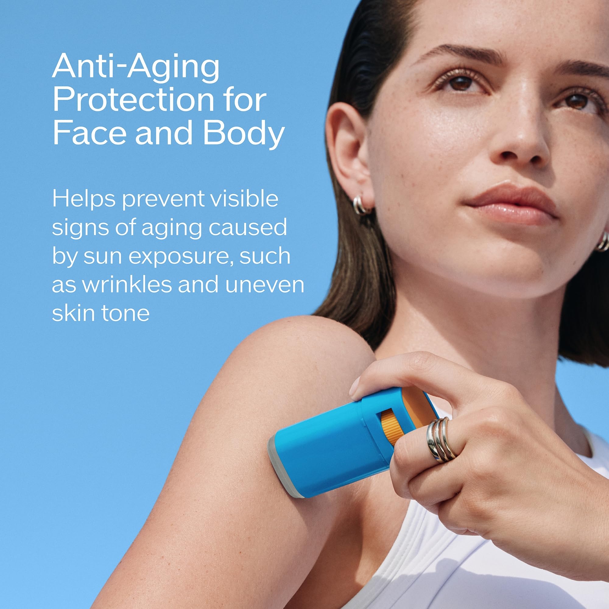 Shiseido Clear Sunscreen Stick SPF 50+ technologies WetForce et HeatForce