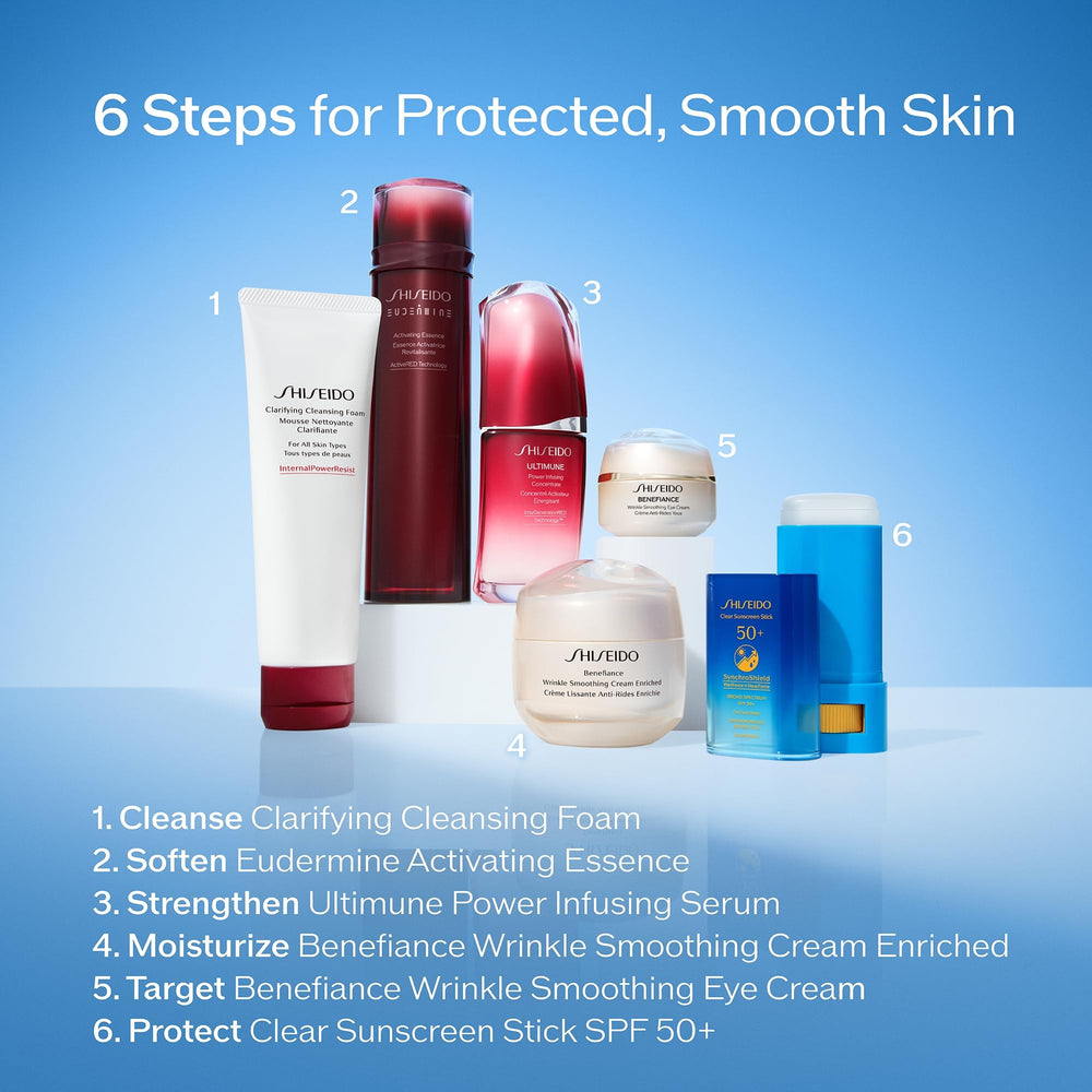 Shiseido Clear Sunscreen Stick SPF 50+ usage sous et sur le maquillage