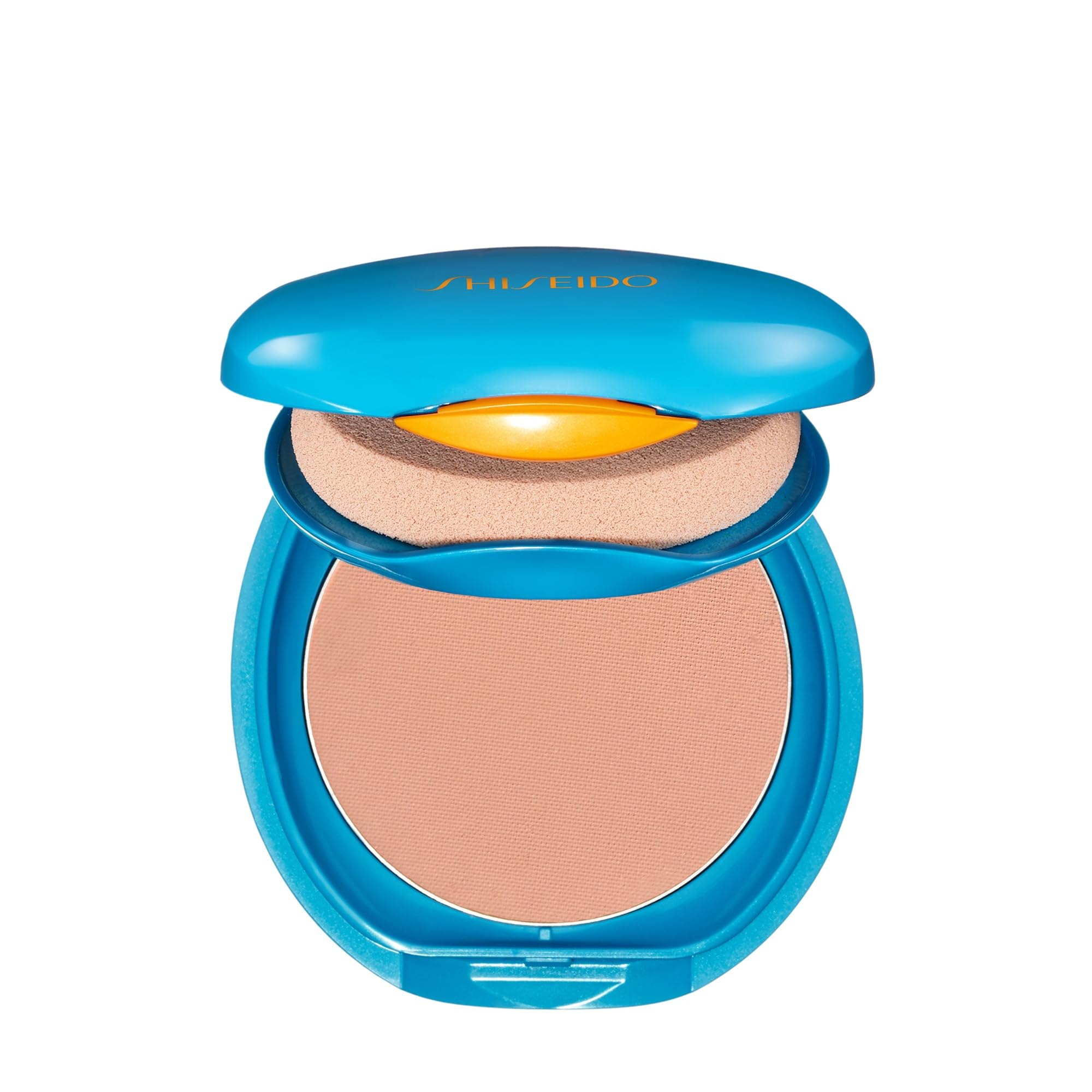 Shiseido éponge incluse dans la recharge, pratique pour retouches en déplacement.