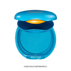 Shiseido fond teint compact protecteur en action, application rapide et fini naturel.