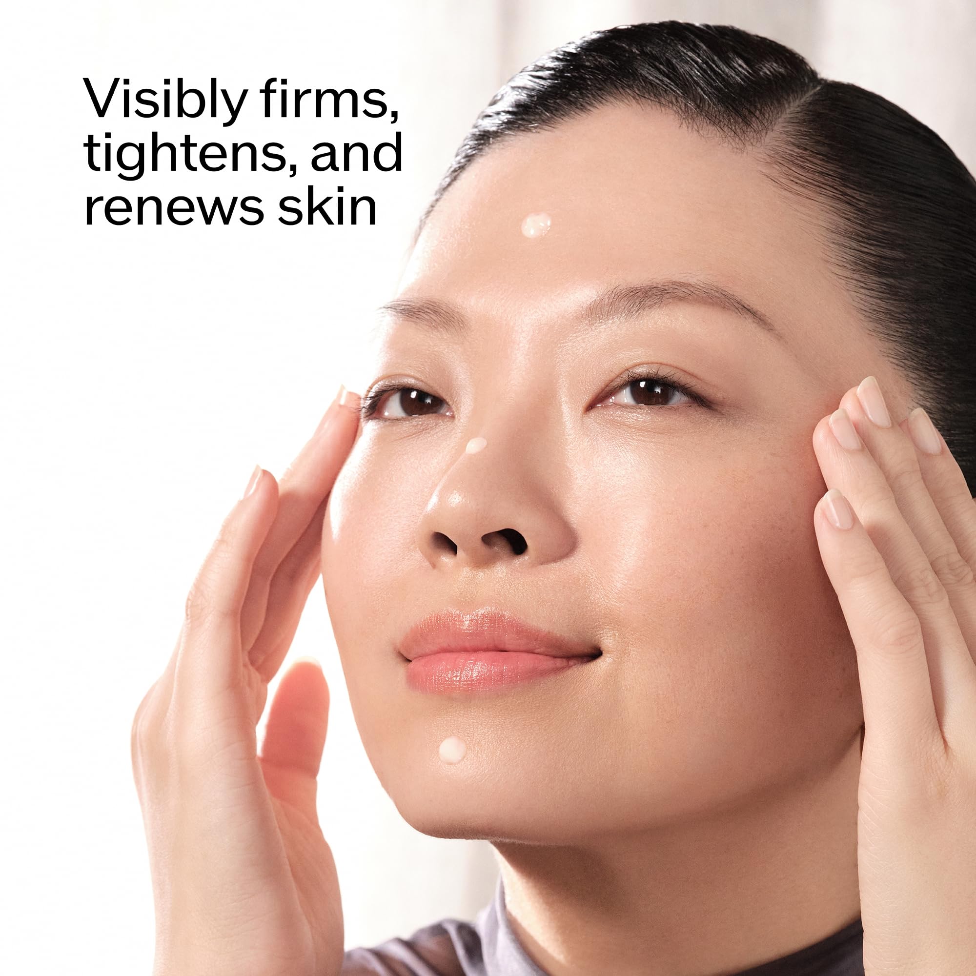 Effet raffermissant potentiel sur le visage après l’usage nocturne de la crème.