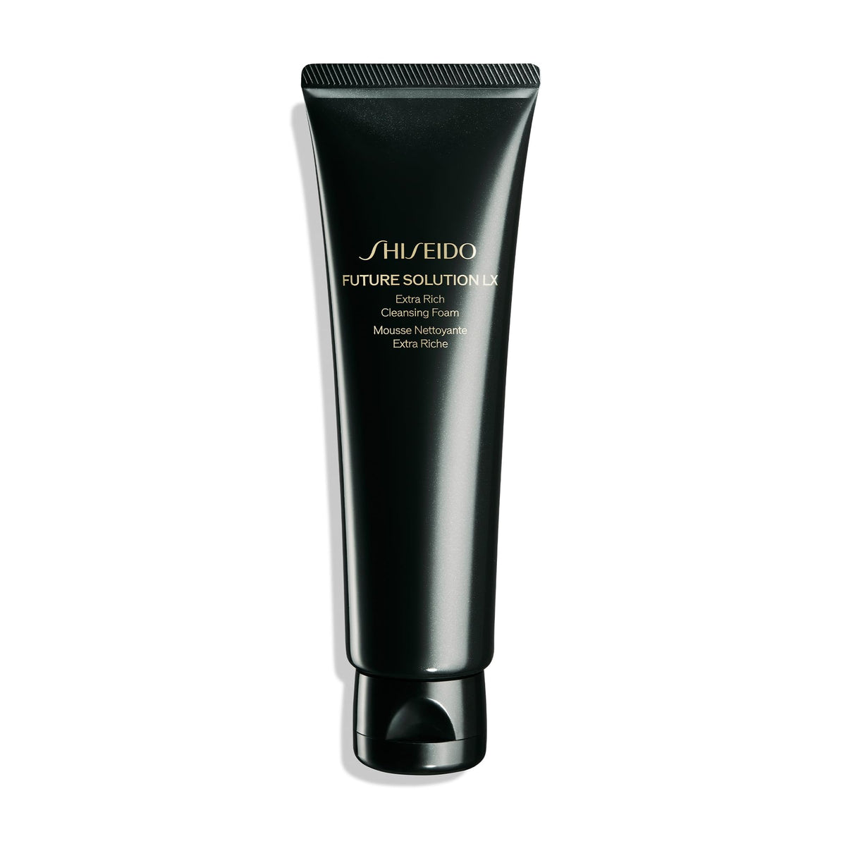 Shiseido Future Solution LX Mousse Nettoyante Visage, texture riche, purifie sans dessécher.