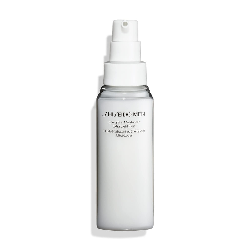 Texture légère et absorption rapide, soin Shiseido pour homme.