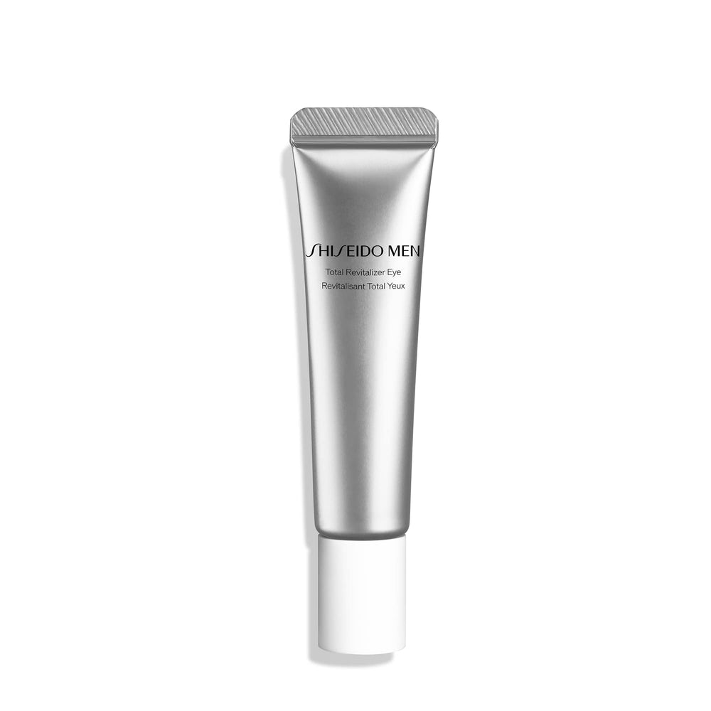 Shiseido Men Total Revitalizer Crème contour des yeux, emballage 15 ml, hydrate la zone délicate.