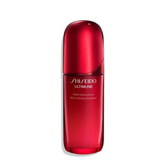 Shiseido Ultimune Serum: bouteille pompe visible, absorption rapide