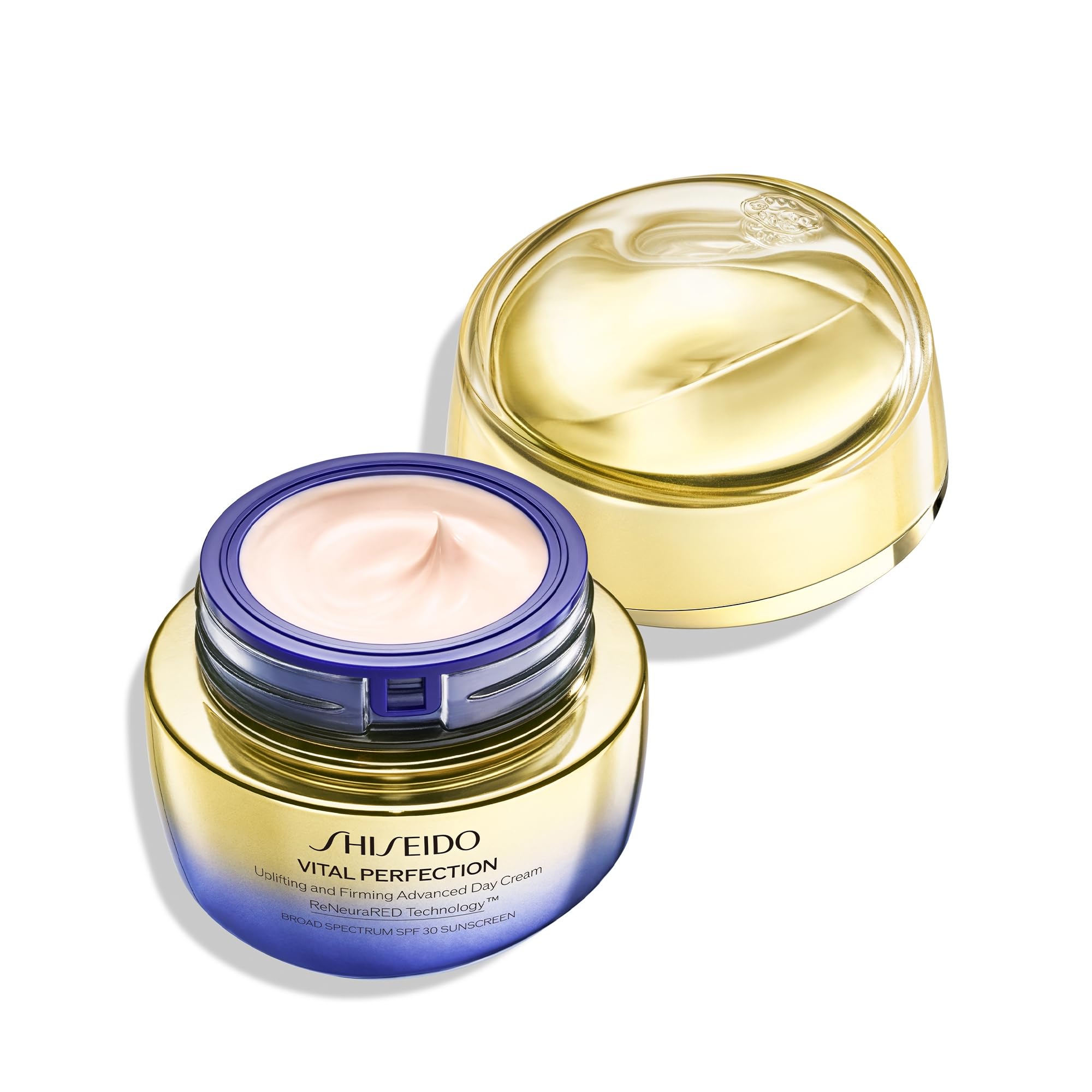 Contours du visage plus nets grâce à la formule avancée Vital Perfection.