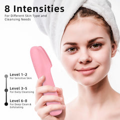Nettoyage en profondeur des pores avec poils doux SHOBES.