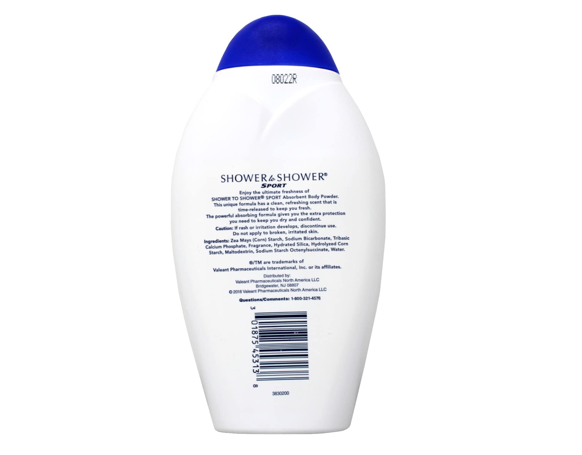 Pack de quatre bouteilles Shower To Shower, économie et disponibilité prolongée.