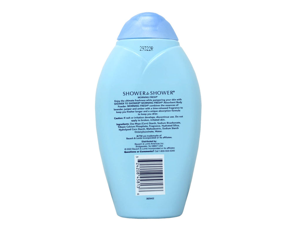 Utilisation quotidienne simple avec Shower To Shower pour rester frais.