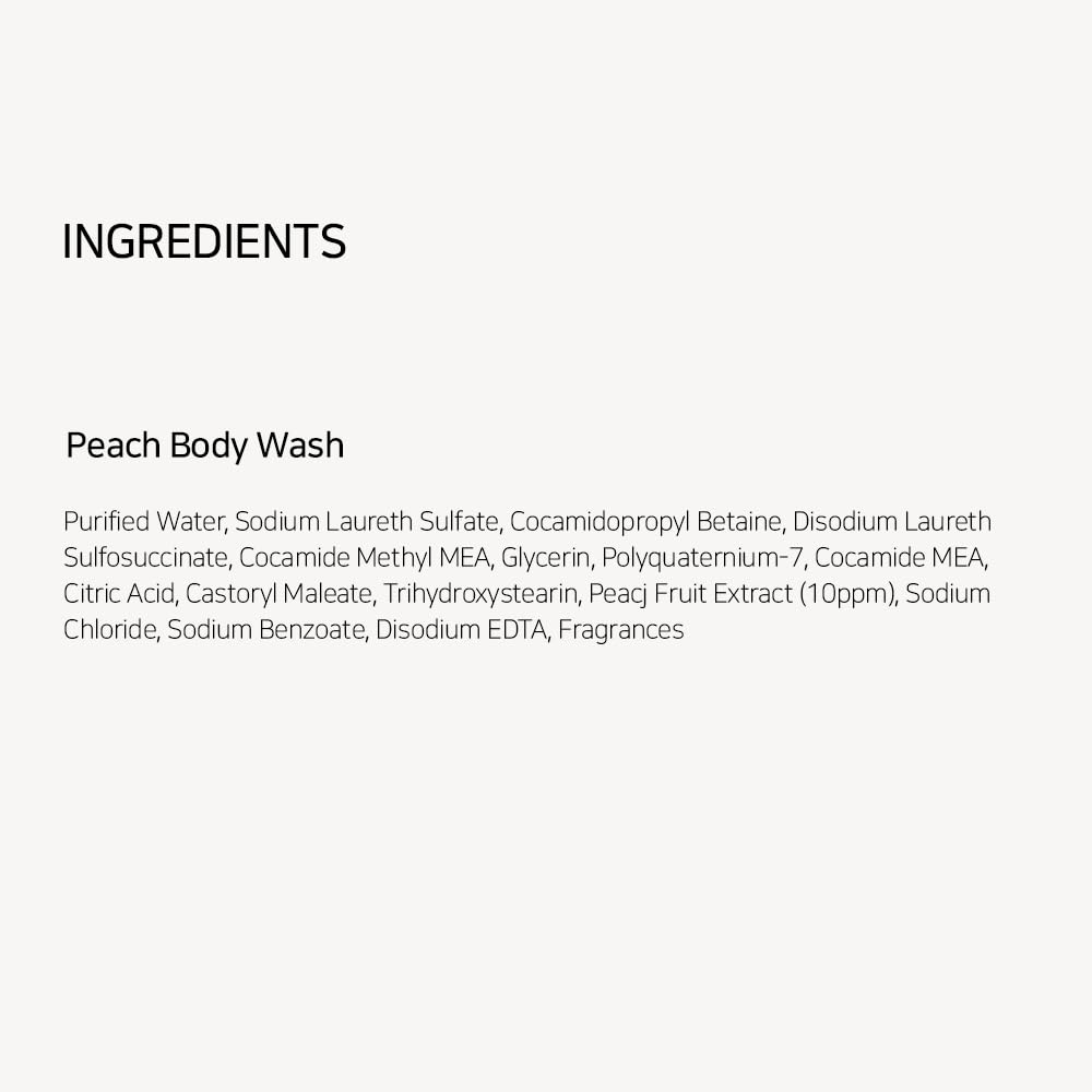 SHOWERMATE Gel Douche Pêche – plaisir sensoriel quotidien sans compromis.