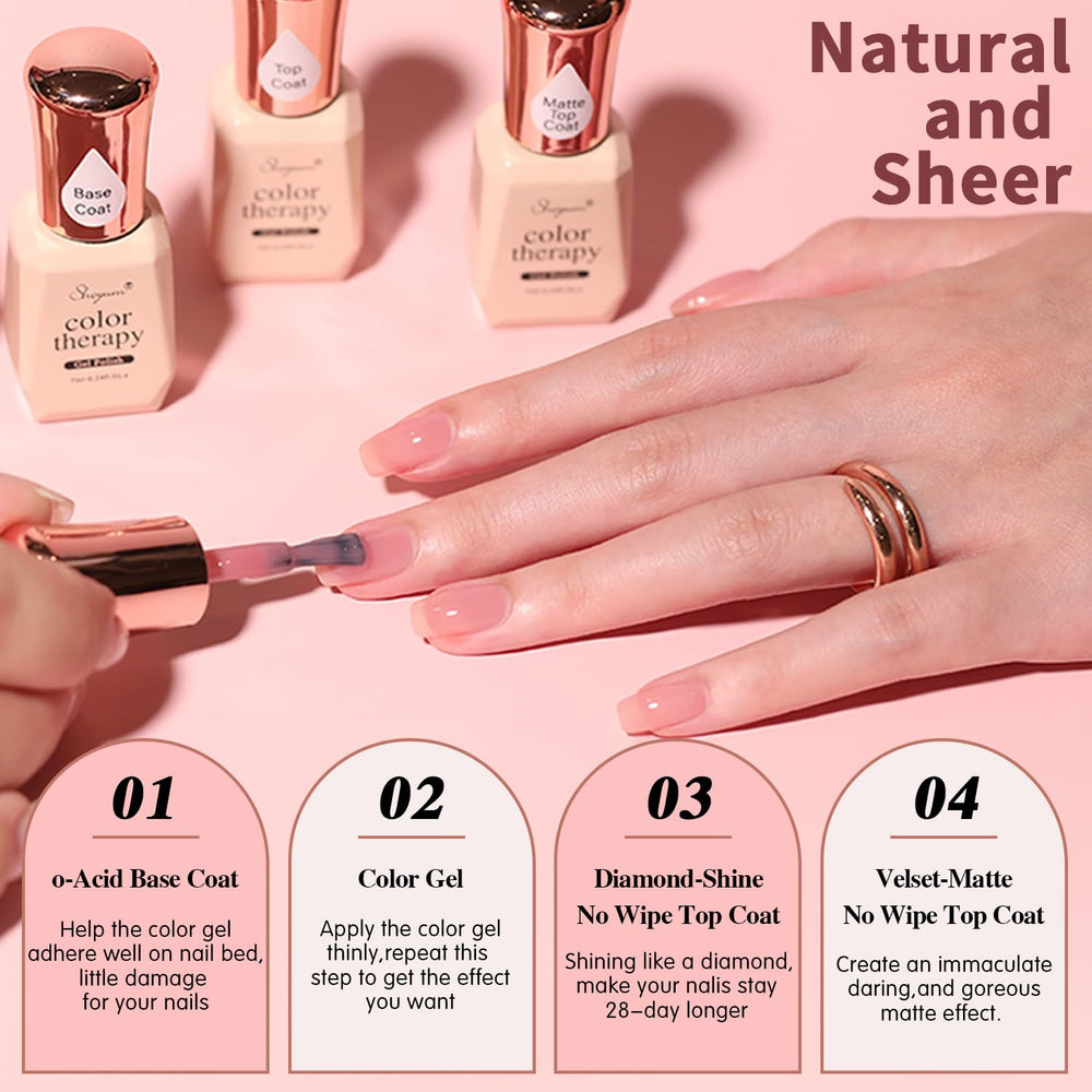 SHOYUM top coat matte, effet velouté pour un look moderne.