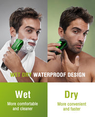 SHPAVVER tondeuse barbe offre 20 longueurs reglables pour différents styles.