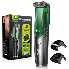 SHPAVVER tondeuse barbe aspirateur intégré pour un nettoyage sans poussière.