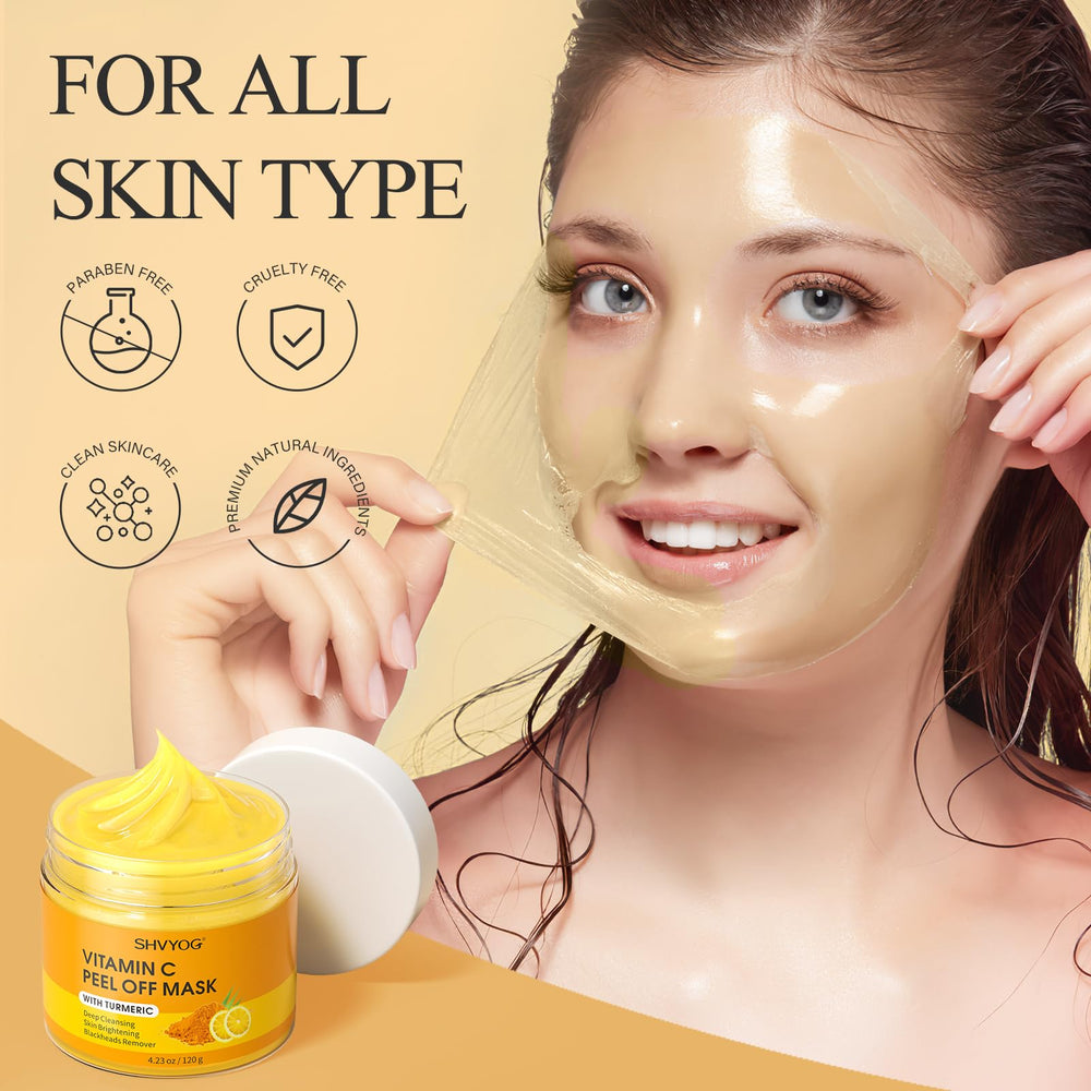 SHVYOG Masque Peel Soin quotidien pour peau rafraîchie