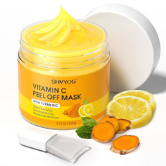 SHVYOG Masque Peel Vitamin C Curcuma pour un teint lumineux