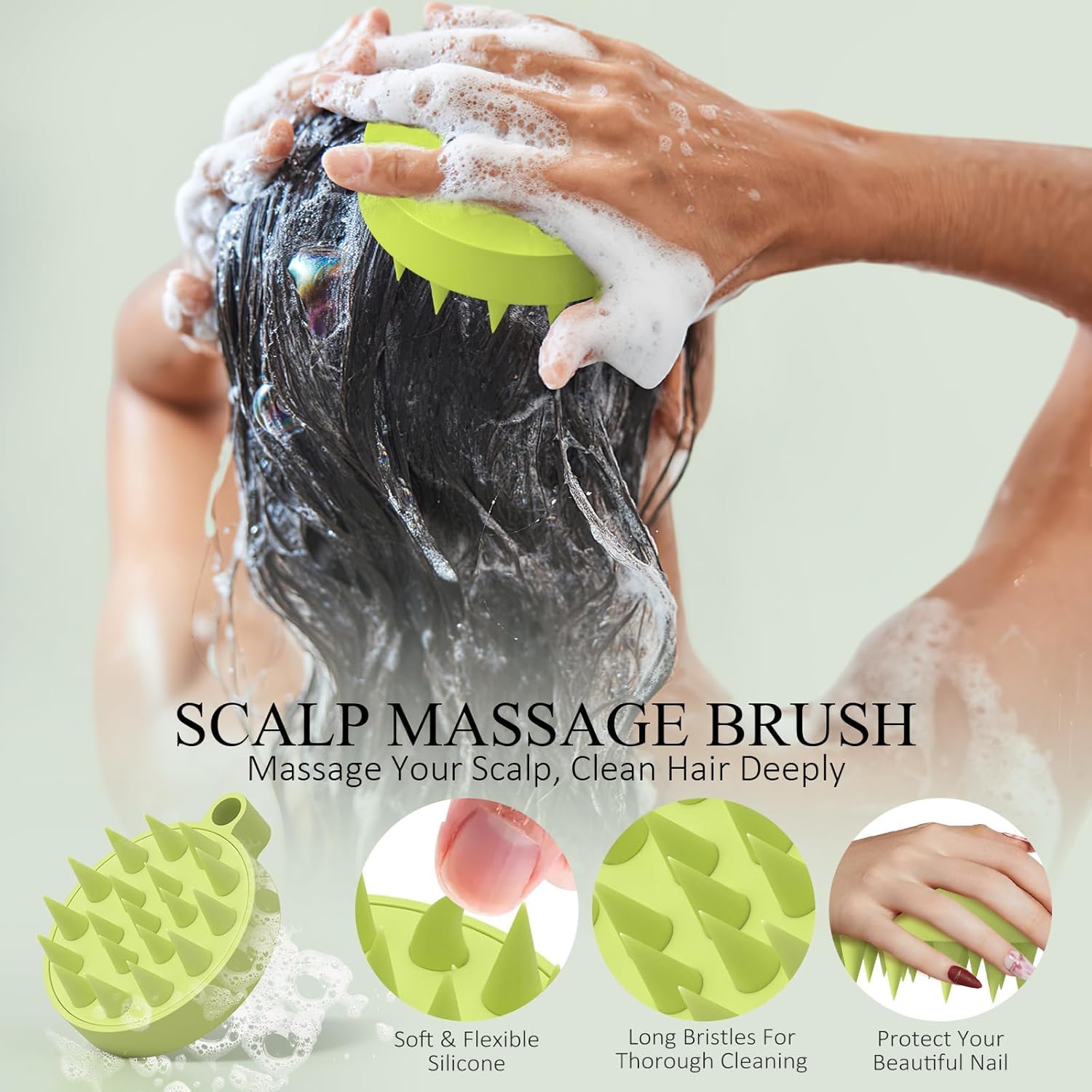 SHVYOG Scrub Detox Capillaire: expérience spa à domicile pour cheveux propres durablement.