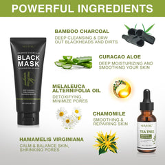 Sérum Tea Tree SHVYOG apaisant et réparateur après le masque.
