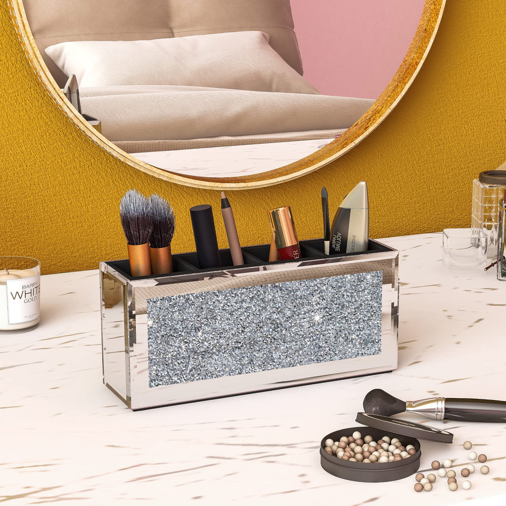 SHYFOY design à quatre compartiments pour cosmétiques et pinceaux