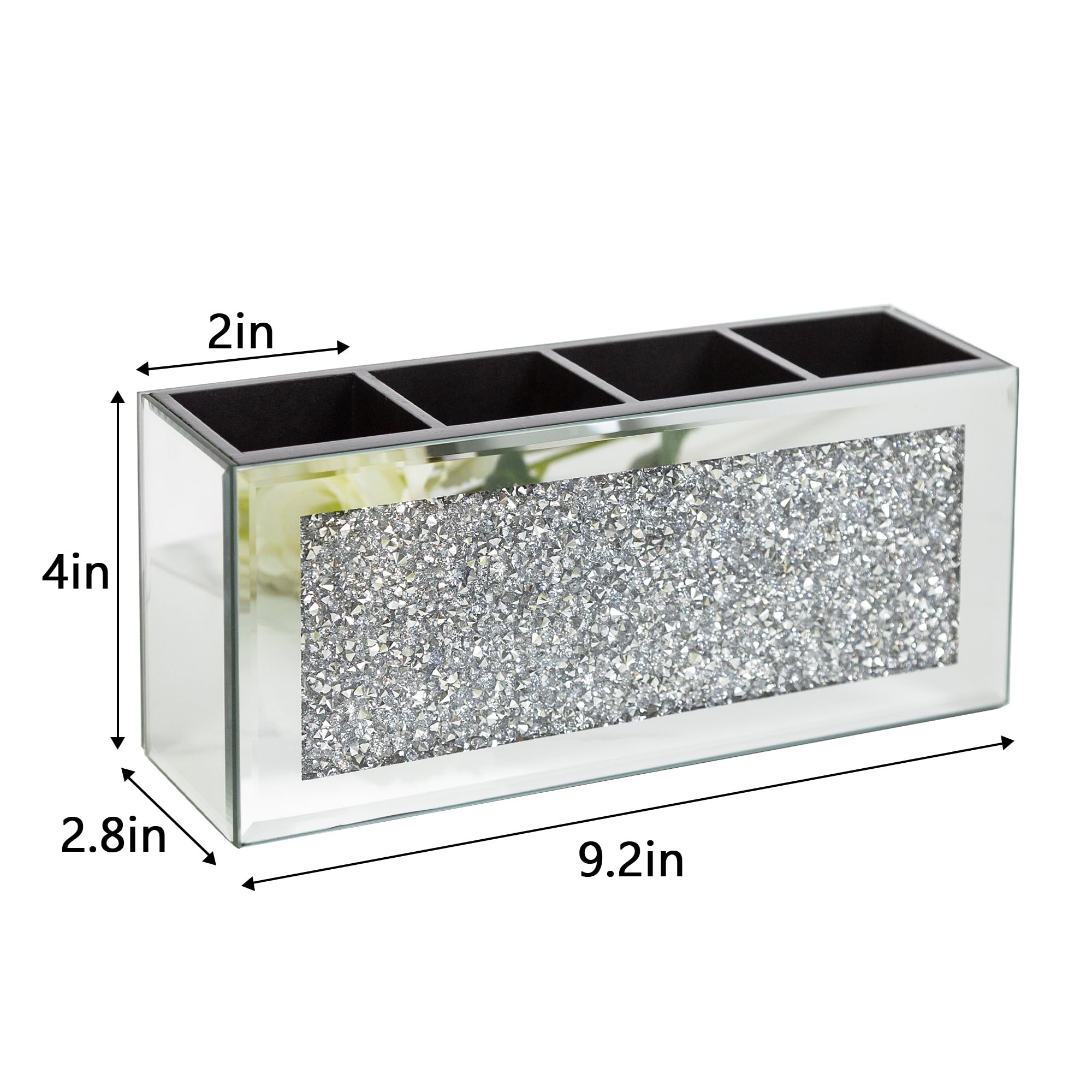 SHYFOY design miroir et cristaux qui rehausse le décor