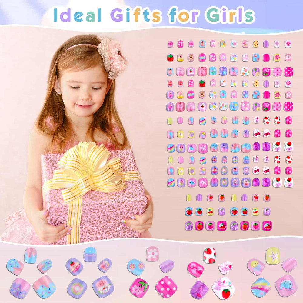 Shynek application rapide pour ongles enfants par petites mains.