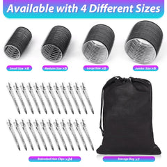Shynek pinces-noires pour fixer les rouleaux en toute simplicité.