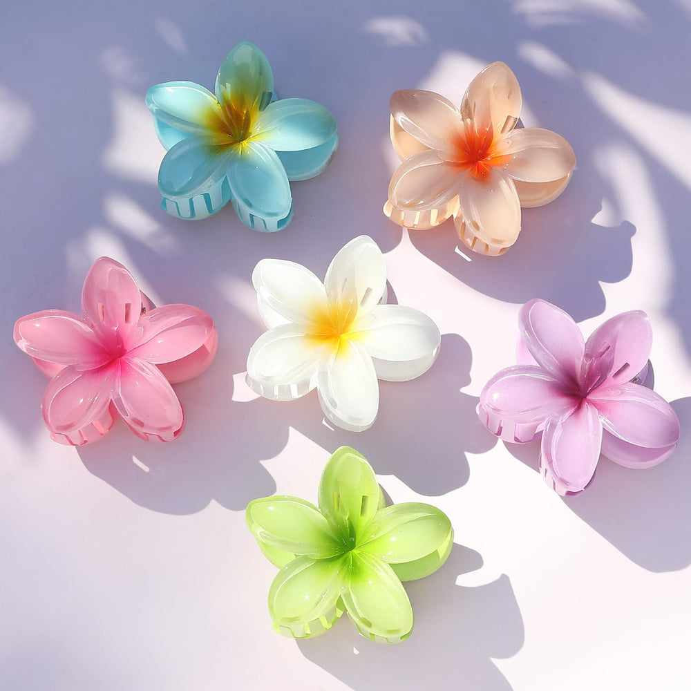 Sisiaipu clip violet—look tropical élégant et polyvalent.