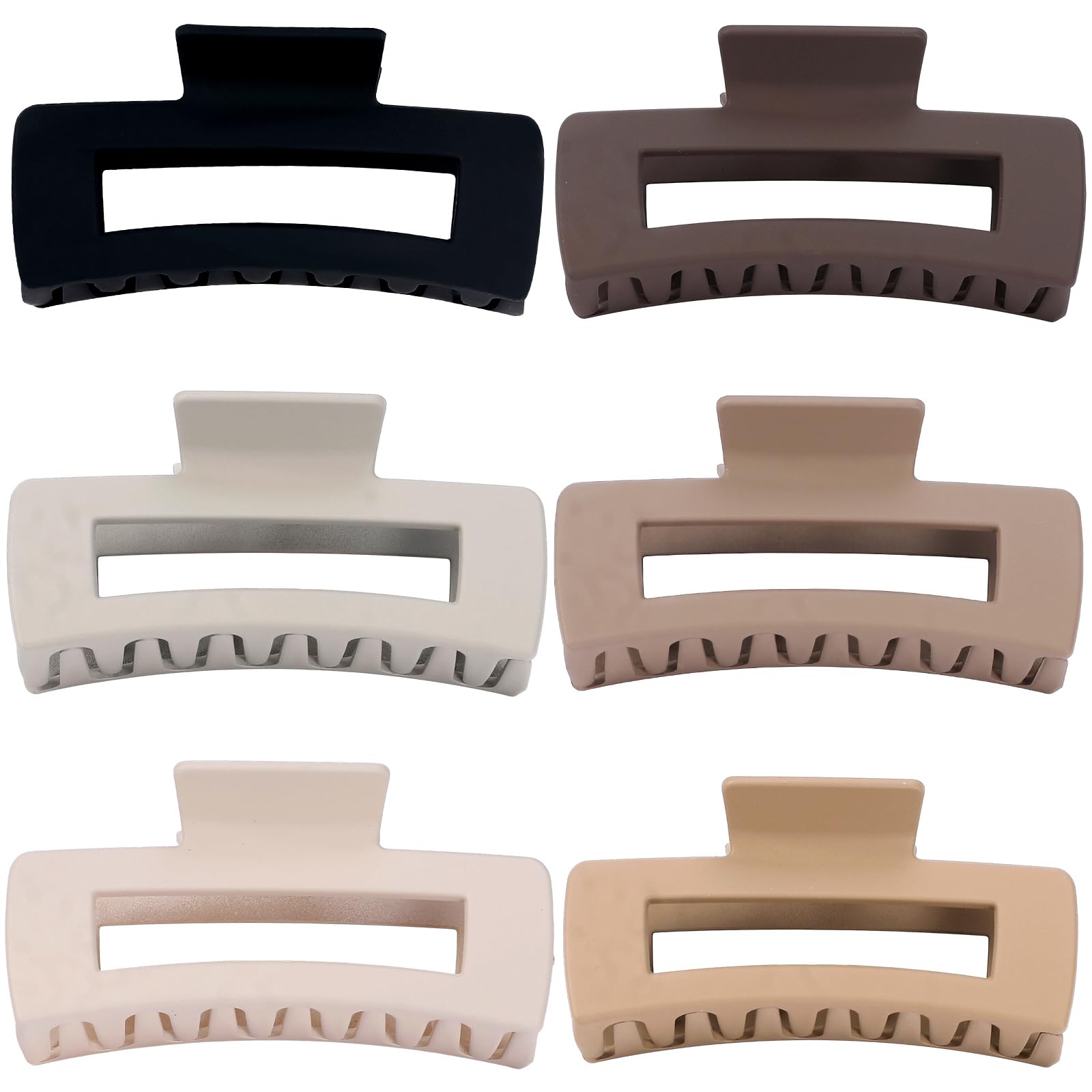 Sisiaipu pinces-cheveux rectangle usage quotidien pratique pour maquillage.