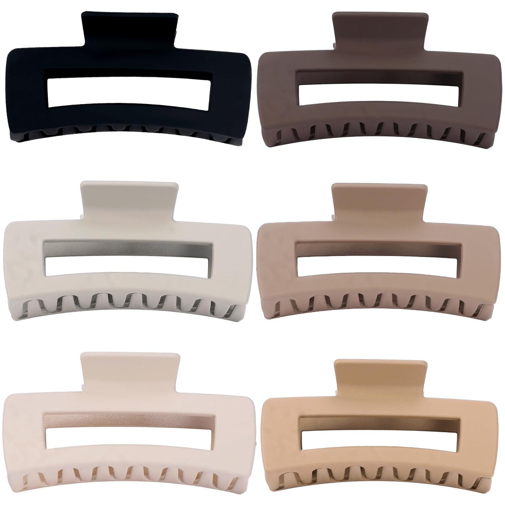 Sisiaipu pinces-cheveux rectangle usage quotidien pratique pour maquillage.