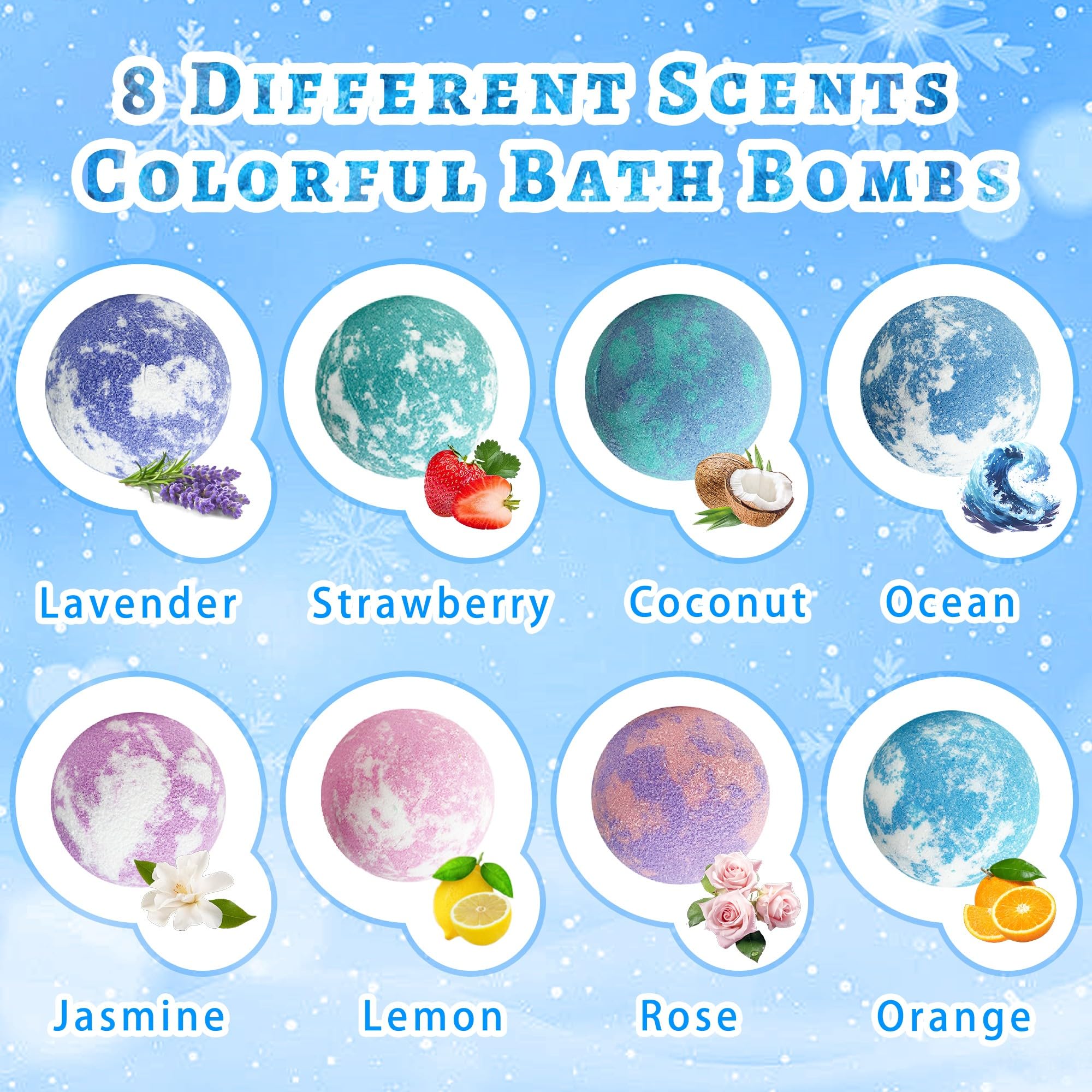 Siawoy bombes-bain-naturelles-sans-taches : nettoyage facile et respectueux.