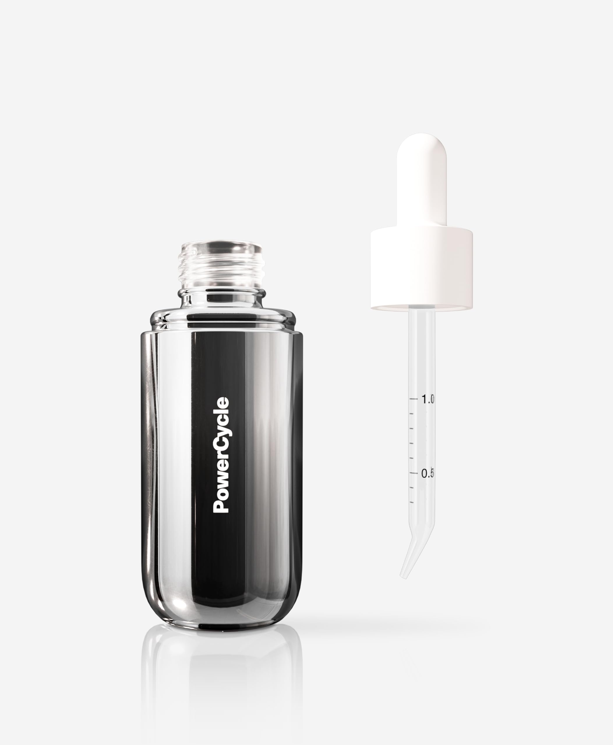 Densité apparente des cheveux améliorée grâce au sérum PowerCycle Exosome.