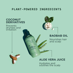 Sienna Naturals HAPI Shampoing, douceur-cuir-chevelu, apaise et hydrate durablement.