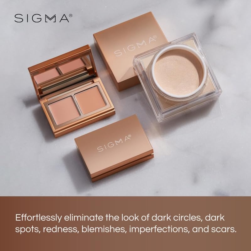 Correction Sigma Beauty Spectrum: camouflage des imperfections et teint uniforme.