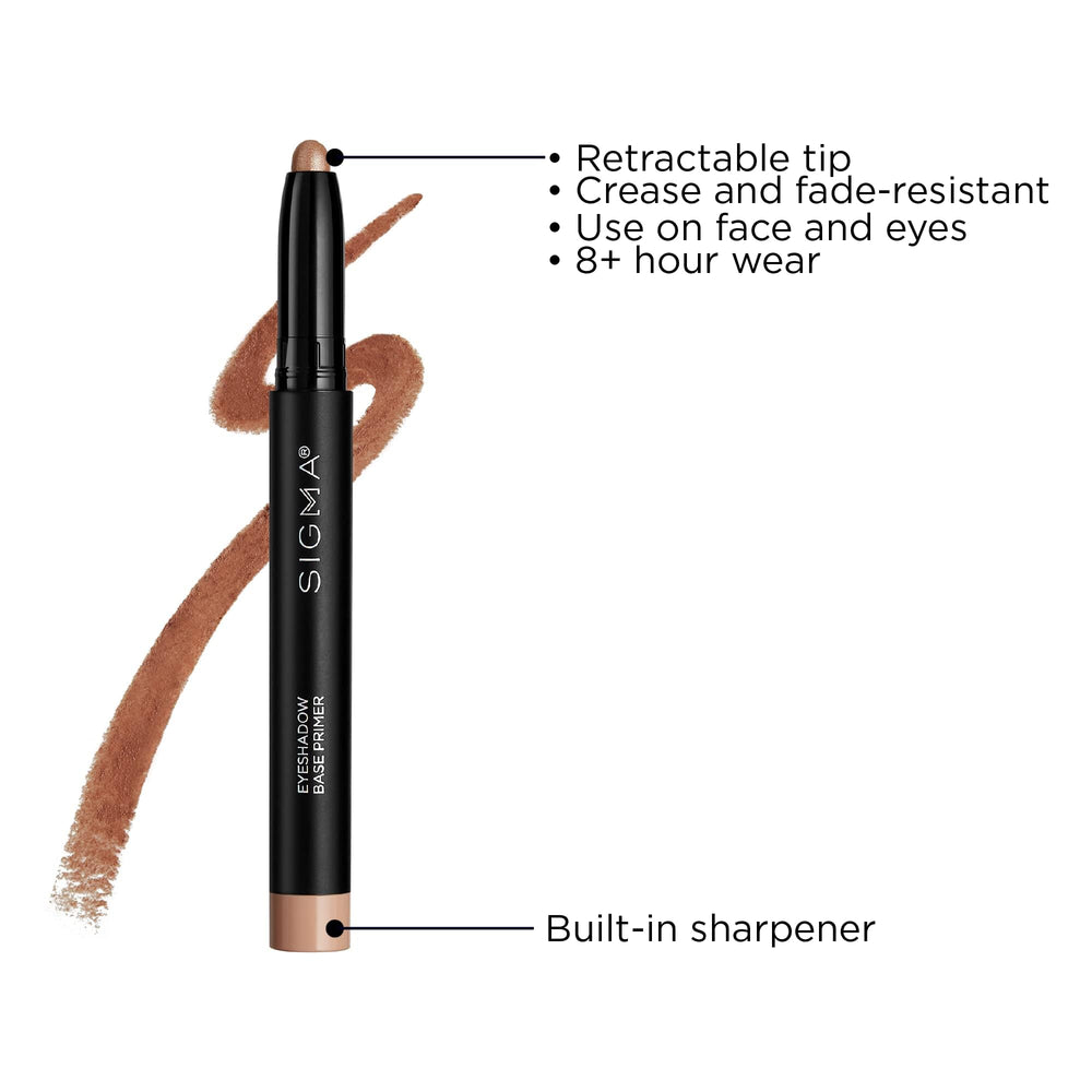 Pointe rétractable Sigma Beauty pour une application contrôlée et sans bavures.