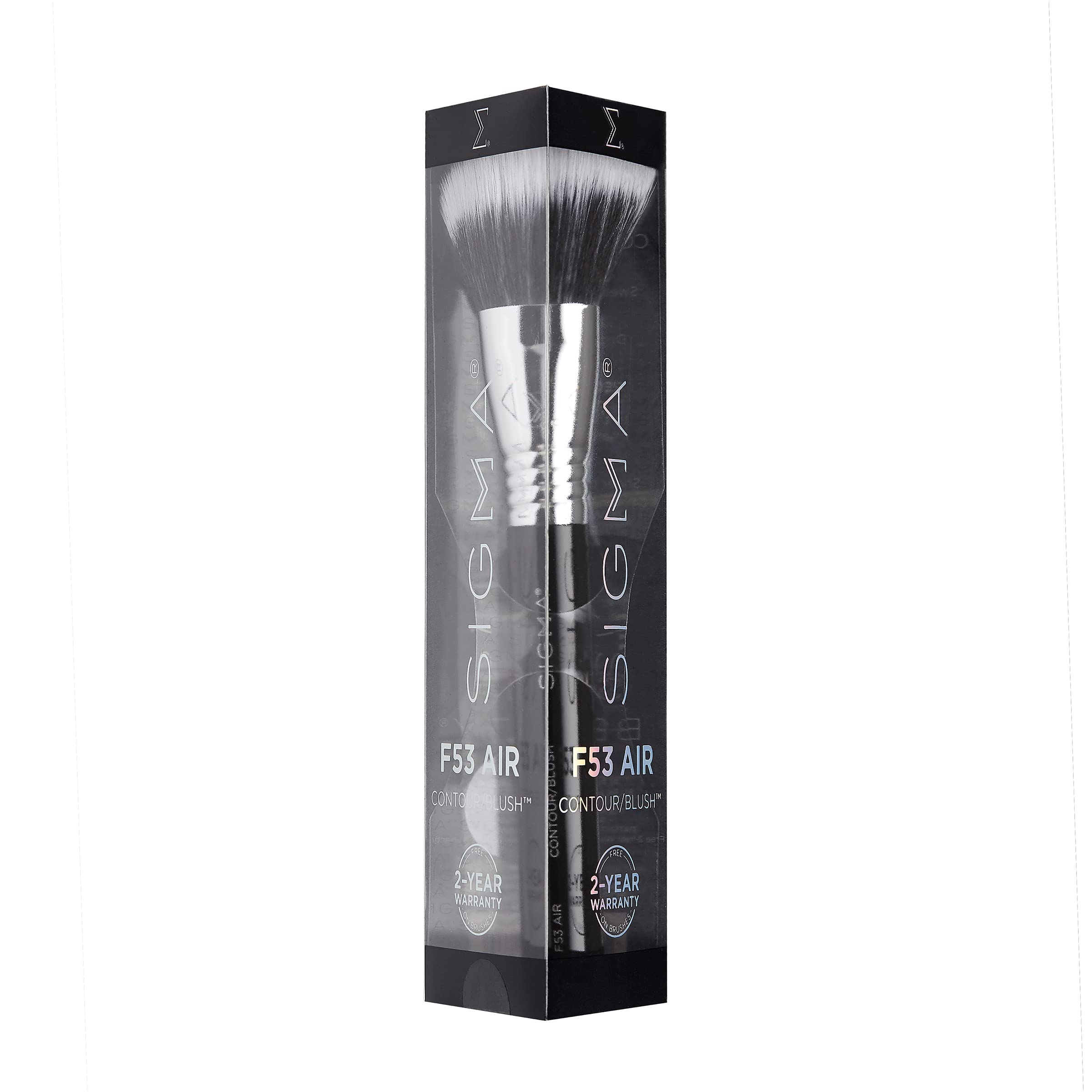 Pinceau F53 Sigma Beauty, professionnel et vegan sans cruauté animale.