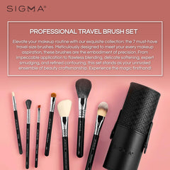 Pinceau contour Sigma Beauty pour sculpter le visage en déplacement