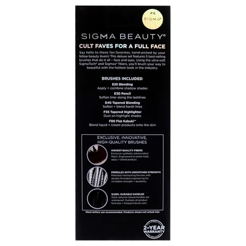 Pinceau pour yeux Sigma Beauty, tracé net et contrôle du maquillage